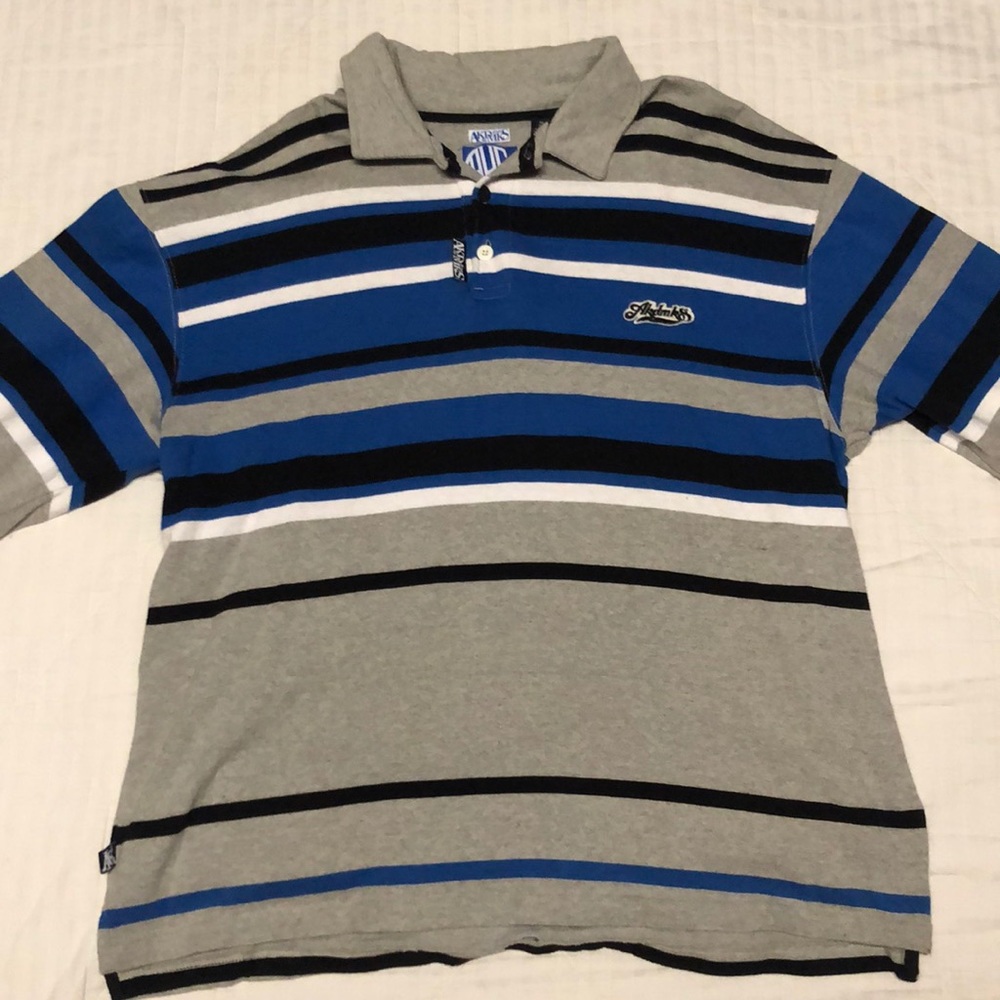 Akdmks Rugby 3 button shirt